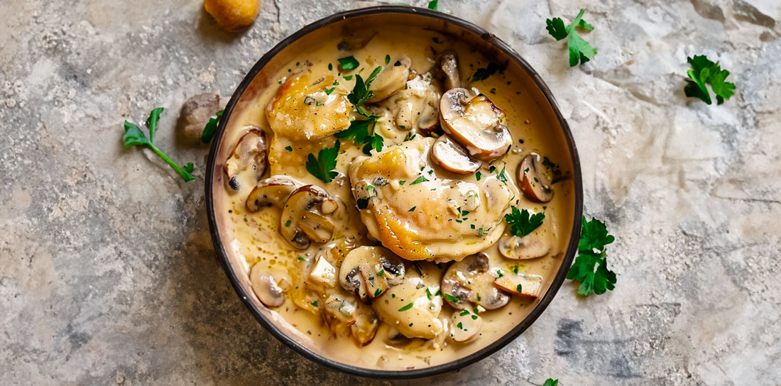 Blanquette de Poulet aux Champignons – Chef