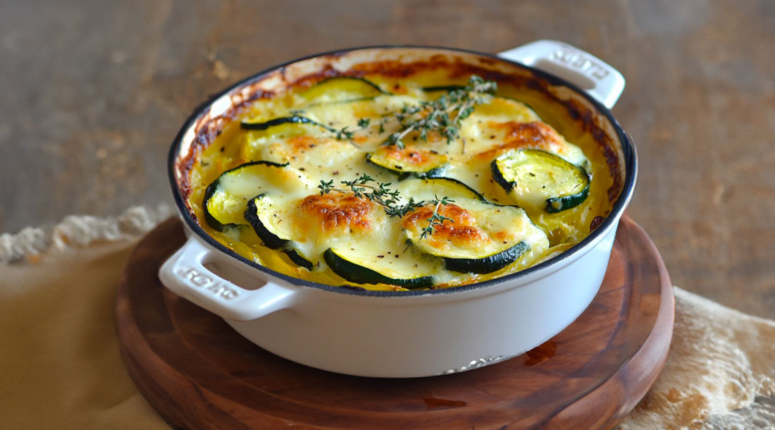 Gratin Fondant à la Courgette – Chef