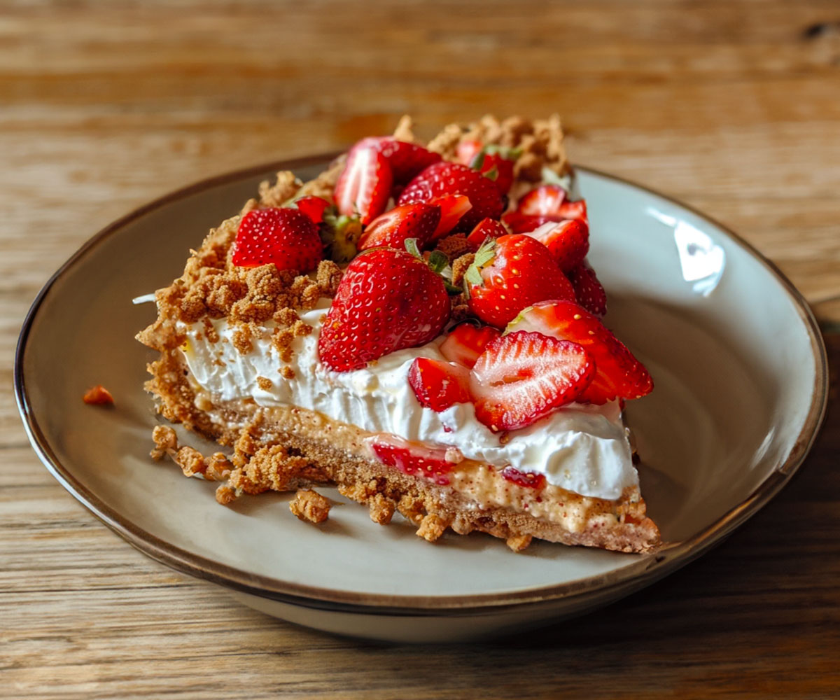 Tarte Fraîche aux Fraises et Spéculoos : Un Délice Sans Cuisson – Chef