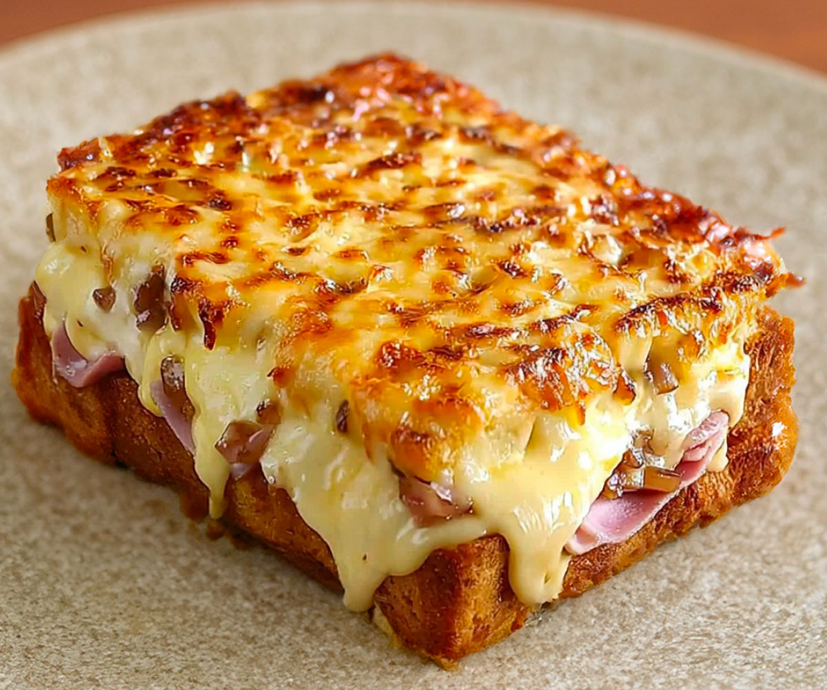 Croque-Monsieur Montagnard Gratiné – Un Croque Fondant & Réconfortant ...